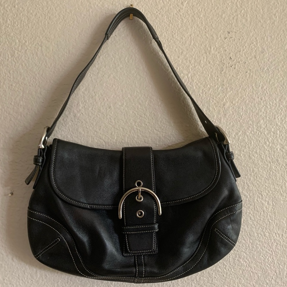 Coach SOHO bag with buckle.